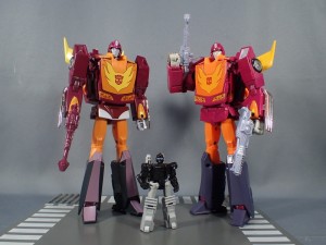 Transformers News: In-Hand Comparison of Takara Tomy Masterpiece MP-40 and MP-28 Hot Rodimus