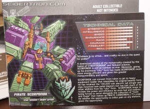 Transformers News: BotCon 2014 Transformers Pirates vs Knights Exclusives - Bios and Tech Specs