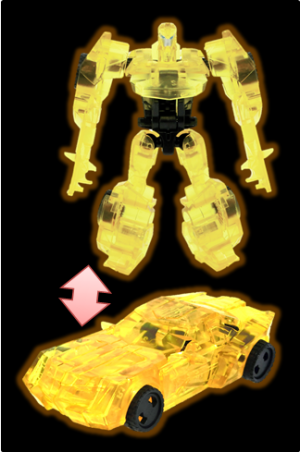 Transformers News: Takara Tomy Transformers Adventure Clear Color EZ Collection Gift Campaign
