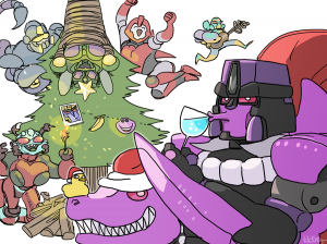 Transformers News: Merry Christmas from David Kaye, Garry Chalk, and half the Beast Wars cast!