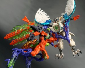 Transformers News: New Galleries: Beast Wars Transmetal 2 Prowl and Scourge