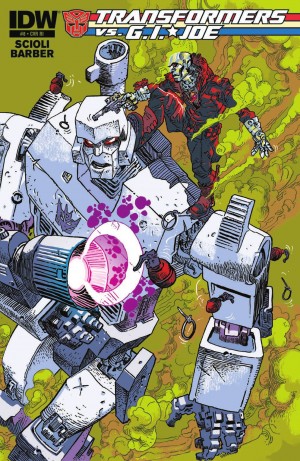 Transformers News: IDW Transformers Vs. GI JOE #8 Review