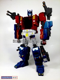 Transformers News: Xovergen Trailerforce TF-01 Front View