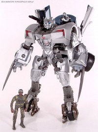 Transformers News: New Toy Gallery: Human Alliance Sideswipe with Sergeant Epps