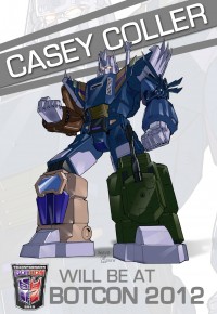 Transformers News: BotCon 2012 Artist Alley Update: Casey Coller & Matt Frank