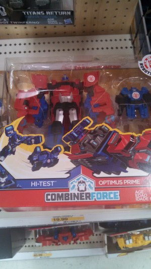Transformers News: Transformers: Robots in Disguise Activators Optimus Prime and Hi-Test found at US retail