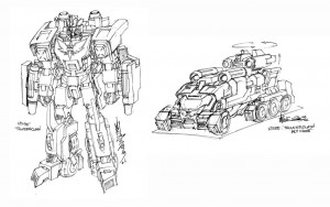 Transformers News: Alex Milne MTMTE Thunderclash Concept Art