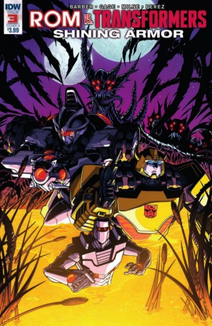 Transformers News: Full Preview for IDW Rom Vs. Transformers: Shining Armor #3
