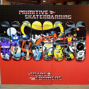 Transformers News: Primitive Skate Transformers G1 Skateboard Decks