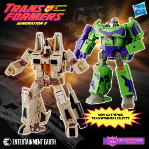 Transformers News: Generations Selects G2 Sandstorm and G2 Megatron officially revealed