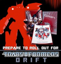 Transformers News: IDW Limited Hardcover Complete Drift Now Available