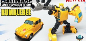 Transformers News: New Video Reviews of Transformers Netflix War For Cybertron Deluxe Class Bumblebee and Elita 1