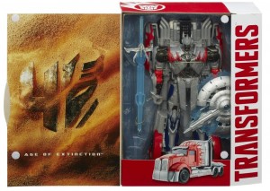 Transformers News: Official Images - Age of Extinction Platinum Edition Silver Knight Optimus Prime