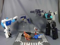 Transformers News: In-Hand Images: e-Hobby / TFCC Shattered Glass Soundwave vs. Blaster