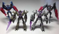 Transformers News: Takara Tomy EZ-SP02 Megatron and Starscream Comparison Image