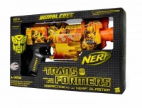 Transformers News: New York Comic Con Exclusive: Nerf N-Strike Barricade RV-10 Special Edition Transformers Bumblebee Blaster