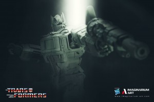 Transformers News: Prototype Images of Imaginarium Art G1 Optimus Prime Statue