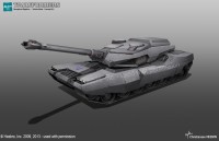 Transformers News: Aligned Megatron Tank Mode Concept Art