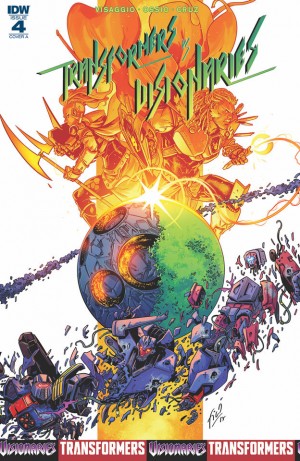 Transformers News: iTunes Preview for IDW Transformers vs Visionaries #4