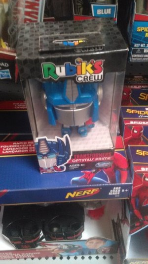 Transformers News: Optimus Rubik's Cube Sighted at Walmart in Florida