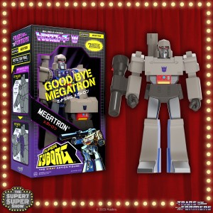 Transformers News: Super7 Reveals SDCC 2023 Exclusive Good Bye Megatron Super Cyborg Figure and T-Shirt