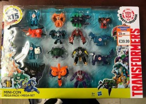 Transformers News: Robots in Disguise Mini-Con 15 Pack Found in the UK