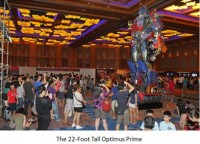 Transformers News: 15,000 fans showed up to Opening day of Resorts World TM Sentosa Transformers Cybertron Con