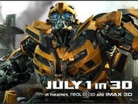 Transformers News: Yahoo! Movies Reveals New DOTM Bumblebee Banner