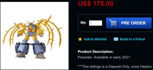 Transformers News: RobotKingdom.com Newsletter #1492