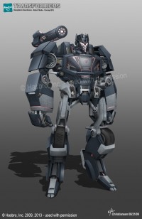 Transformers News: Aligned Continuity Soundwave Concept Art from Ken Christiansen