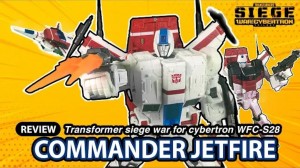 Transformers News: New Video Review of Transformers War for Cybertron Siege Commander Jetfire
