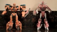 Transformers News: NYCC Transformers Prime Exclusive Deluxe Bumblebee & Arcee Set Video Review