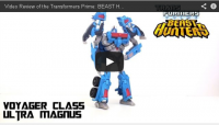 Transformers News: Optibotimus Reviews: Transformers Prime Beast Hunters ULTRA MAGNUS