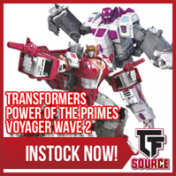 Transformers News: TFSource News! PotP Voyager Wave 2, MP-17+ Anime, MT Thunder Manus, MRDX-01 Bike Mode & More!