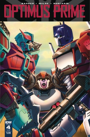 Transformers News: IDW Optimus Prime #4 Variant Cover