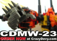 Transformers News: CrazyDevy CDMW-23 King's Power Parts