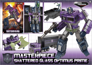 Transformers News: Masterpiece Shattered Glass Optimus Prime Confirmed Pre-Order Up
