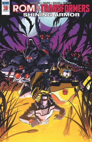 Transformers News: Rom Vs. Transformers: Shining Armor #3 iTunes Preview