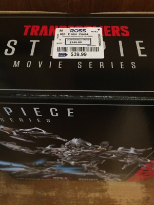 Transformers News: Steal of a Deal: Movie Masterpiece Megatron and Ironhide Found Heavily Discounted at Ross