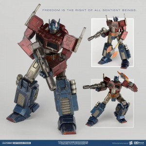Transformers News: New Images of Hasbro 3A Transformers Generation 1 Optimus Prime Statue