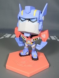 Transformers News: New Images of Family Mart Prizes D and E - Clear Animated Legends and SD Prime / Megatron