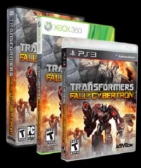 Transformers News: Transformers: Fall of Cybertron Cover Revealed