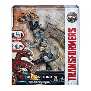 Transformers News: Video Reviews for Transformers: The Last Knight Leader Dragonstorm, Deluxe Bumblebee and Crosshairs