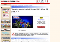 Transformers News: BigBadToyStore Update- 8-21- TFA Repaint Pre-Orders, RPM's, and MORE!