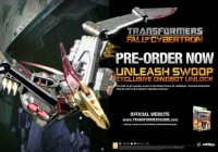Transformers News: Play.com Transformers: Fall of Cybertron Pre-Order Exclusive Swoop Multiplayer Character Download