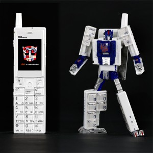 Transformers News: Images of au x Transformers Infobar Optimus Prime Annin