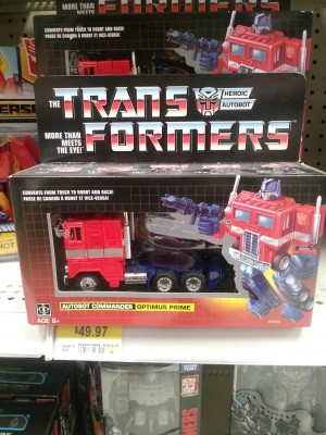 Transformers News: Walmart G1 Optimus Prime Reissue Lowered to $49 in Canada
