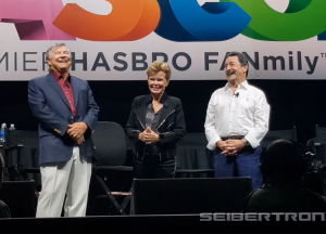 Transformers News: #HASCON 2017 Transformers Hall of Fame Susan Blu Induction Ceremony Video, with Welker and Cullen