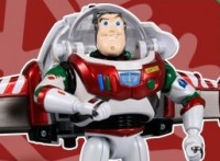 Transformers News: Disney Label Buzz Lightyear Spaceship Christmas Version Revealed!