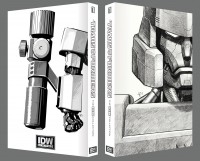 Transformers News: Cover and Traycase Preview of the First IDW Limited Transformers Book